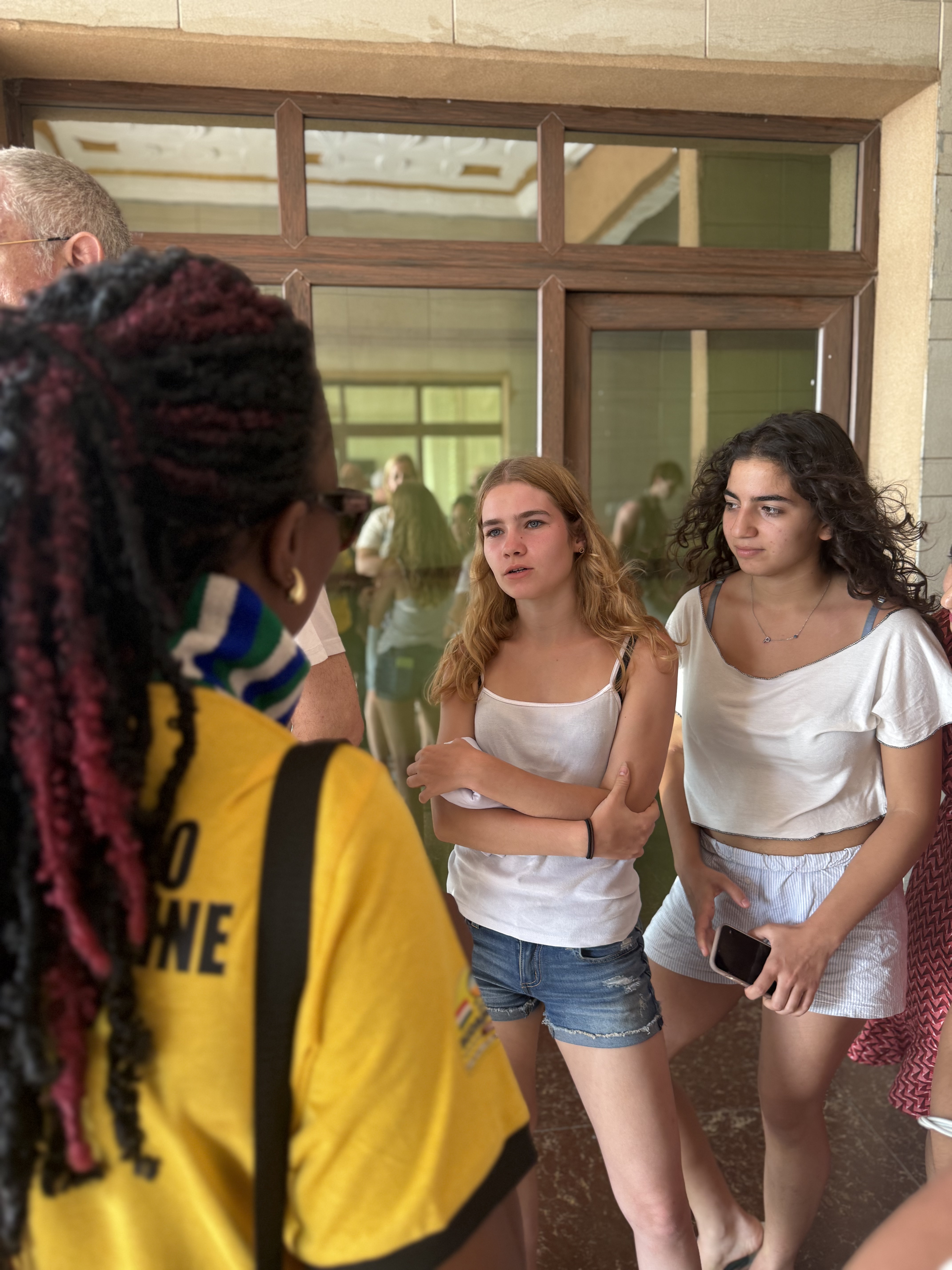 Treffen mit Frau Tunis